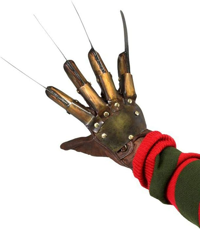 NECA - Nightmare on Elm Street - Prop Replica - Freddy Krueger Dream Warriors Glove - Gifts and Funny Trinkets