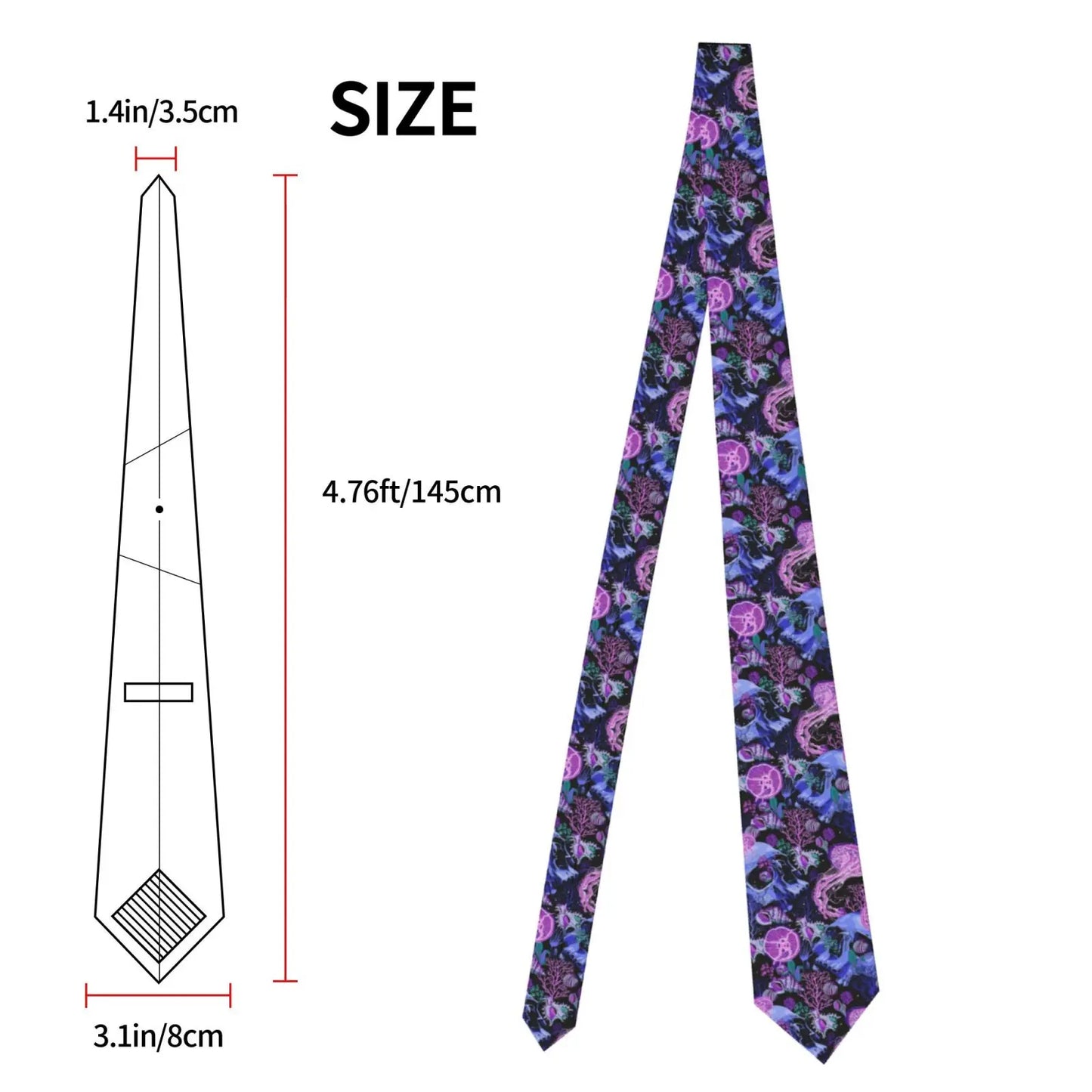 Mens Tie Classic Skinny Haloween Scary Skull Neckties Narrow Collar Slim Casual Tie Accessories Gift