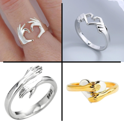 4 Love you Rings Silver/Gold - Gifts and Funny Trinkets